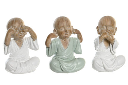 figuras de monjes budistas